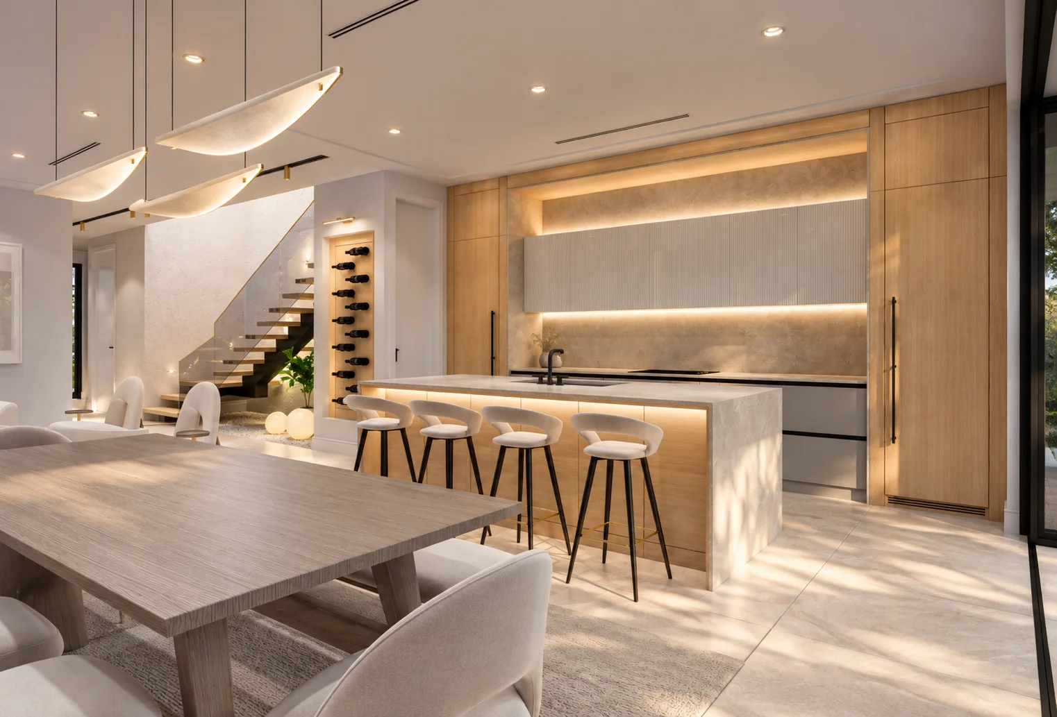 Kitchen counter seating