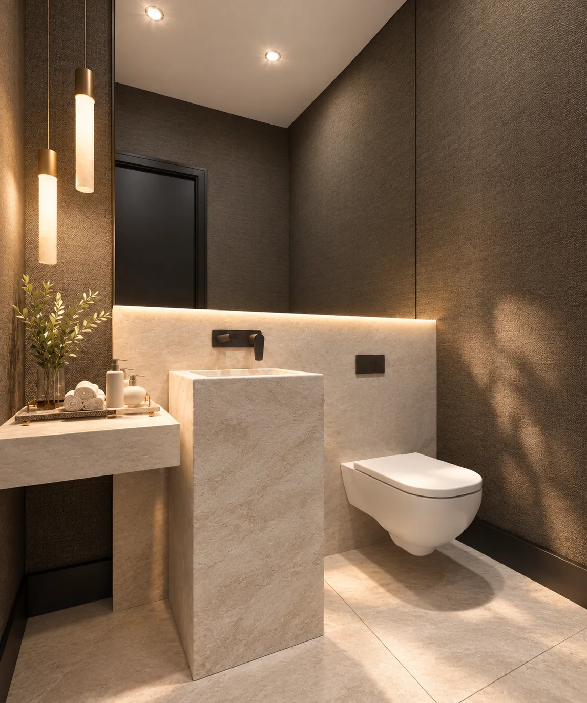 NOVA powder room